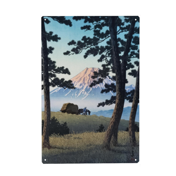 Metall Poster "Abend in Tagonoura" artboxONE - Natur,Für Mama,Für Papa