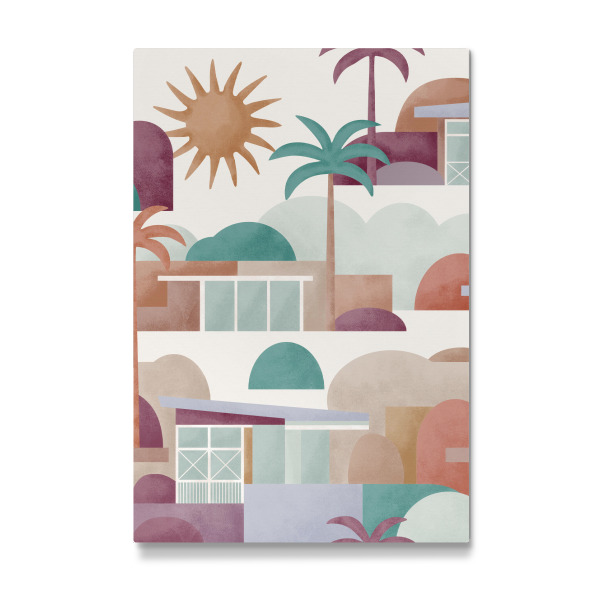 Galerie-Print "Palm Springs Dreaming Sundown" 30x20 cm artboxONE