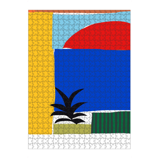 Puzzle Ravensburger "Abstract Horizon" artboxONE - Abstrakt - Resumo,Matisse,Colorido,Arte moderna,Paisagem,Recortar - Bild resumo