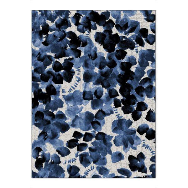 Puzzle Ravensburger "Danushka - Blossoms on a Vine C" artboxONE - Floral,Abstrakt - Floral,Botanik,Blüten,Blumen,Aquarell,Wasserfarbe - Bild floral