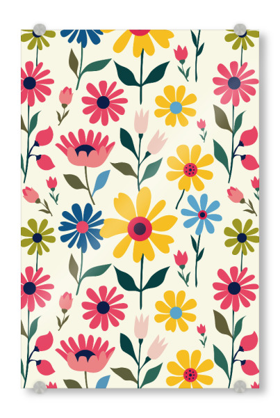 Acrylglasbild "Blüte Babe" artboxONE - Floral