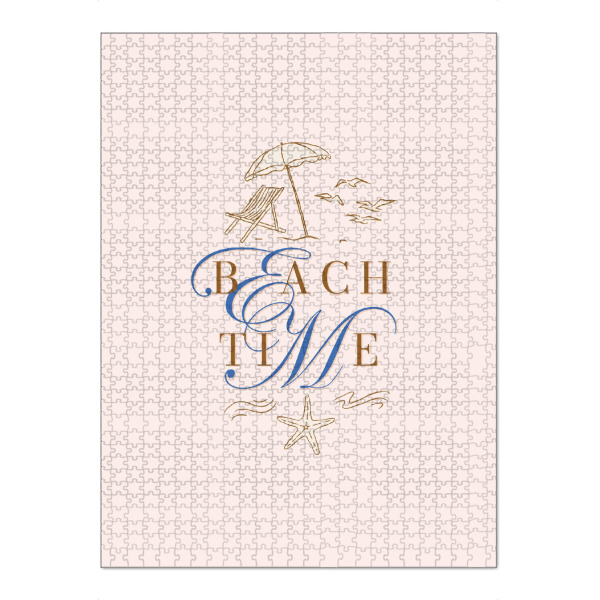 Puzzle Ravensburger "Sommer strandzeit illustration" artboxONE - Reise,Reise / Strand und Meer