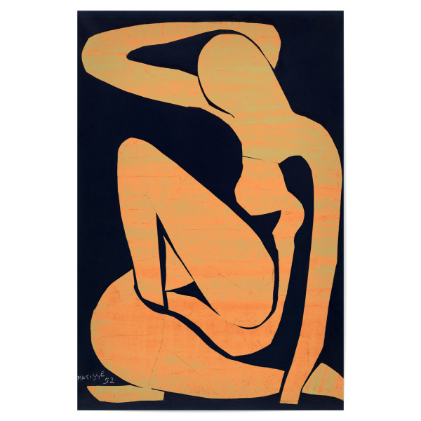 Poster "Henri Matisse Orange" artboxONE - Abstrakt