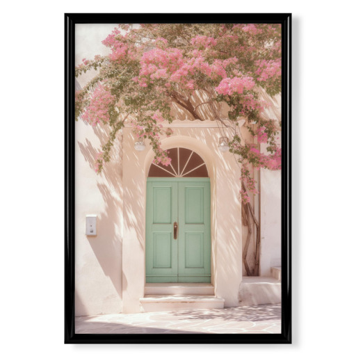 Mediterranean Flowers Doorway