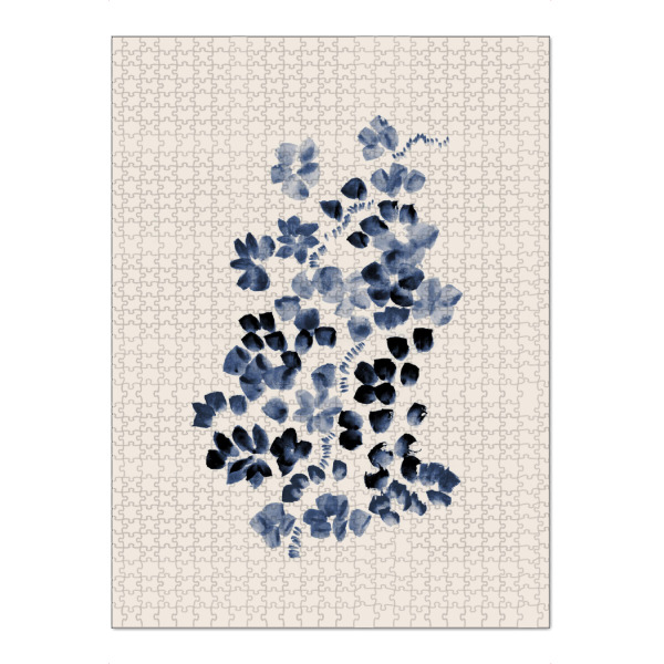 Puzzle Ravensburger "Danushka - Blossoms on a Vine" artboxONE - Natur,Floral - Aquarell,Maritim,Wasserfarbe,Gemälde,Kunst,Blüten,Blumen,Natur