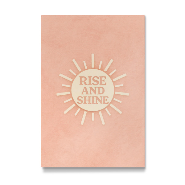 Galerie-Print "Rise And Shine (Pastel Pink)" 75x50 cm artboxONE