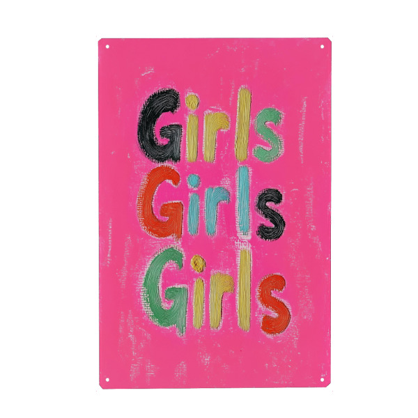 Holzbild "Glückliche Kindheit" artboxONE - Typografie,Für Kinder,Abstrakt