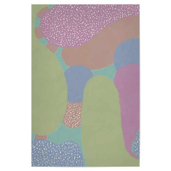 Poster "Sanfte Punkte Fantasie" artboxONE - Natur,Abstrakt,Geometrie