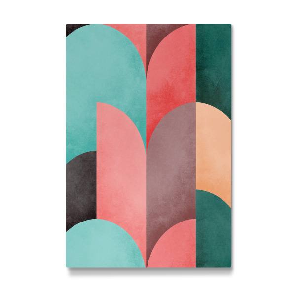 Galerie-Print "Mid Mod Geometrie Sonnenaufgang" 30x20 cm artboxONE