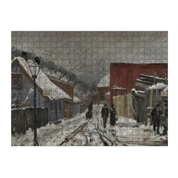 Puzzle Ravensburger "Von saxegardsgate" artboxONE - Städte,Reise,Reise / Länder