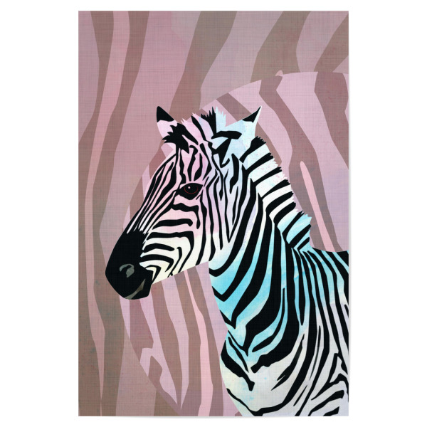 Poster "Zebra Vibes" artboxONE - Tiere
