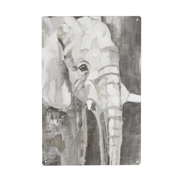 Holzbild "Zen Elefant" artboxONE - Tiere - Elefant,Tier,Malerei,Gemälde