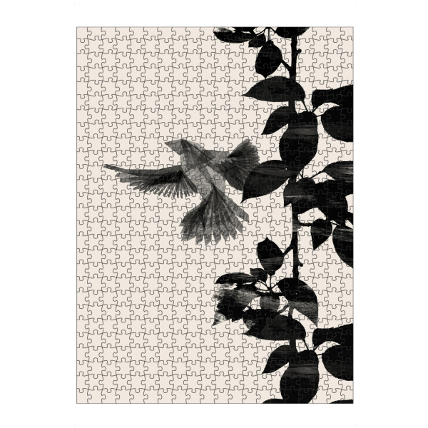 Puzzle Ravensburger "Danushka - Botanical Bird A" artboxONE - Floral,Tiere,Abstrakt - Vogel,Tier,Natur,Wald,Baum,Blätter,Schwalbe - Bild vogel