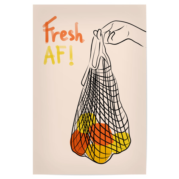 Poster "Halten Sie es frisch af" artboxONE - Abstrakt