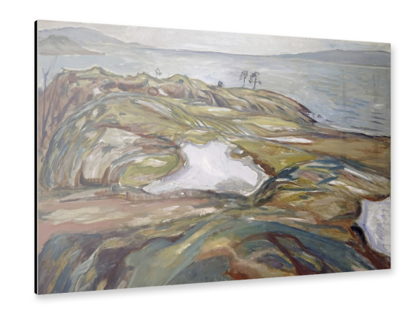 Alu-Dibond "Coastal Landscape" 75x50 cm artboxONE