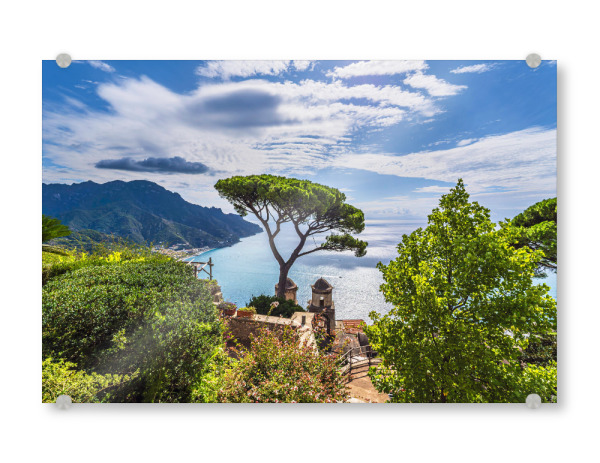 Acrylglasbild "Ravello in Italien" artboxONE - Natur,Reise,Architektur,Reise / Strand und Meer,Reise / Länder