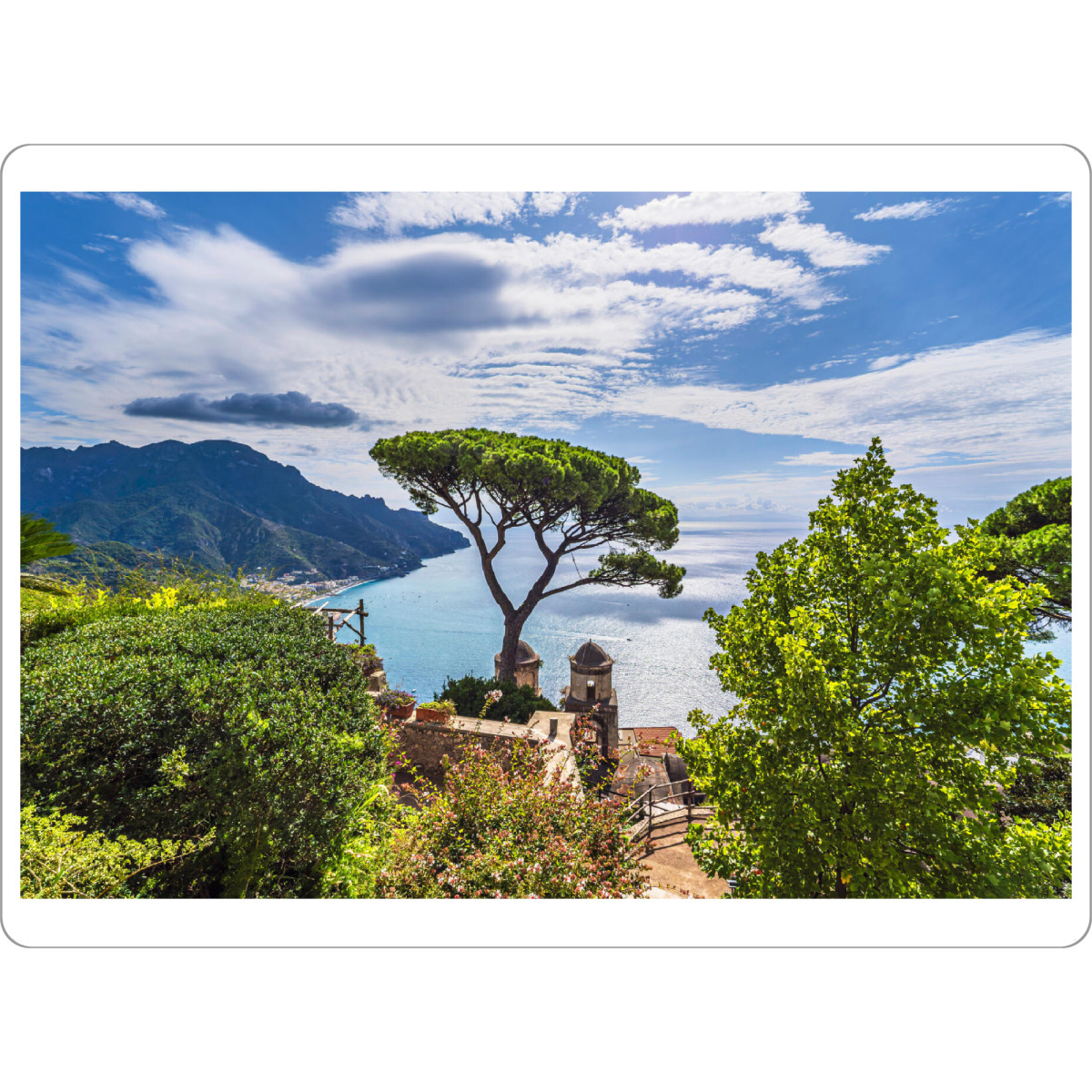 Tischset "Ravello in Italien" artboxONE - Natur,Reise,Architektur,Reise / Strand und Meer,Reise / Länder