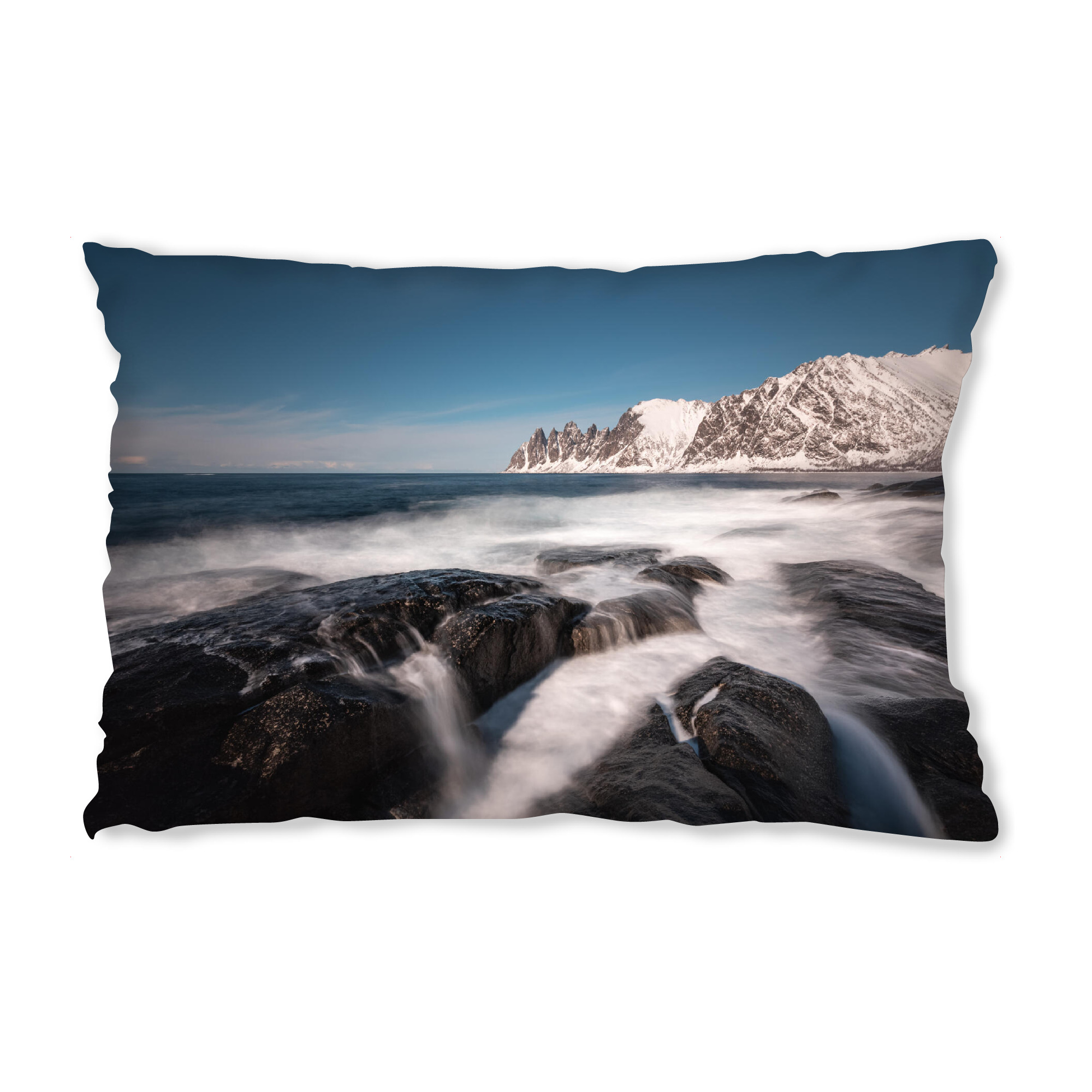 Design-Kissen "Senja Island" artboxONE - Natur,Reise