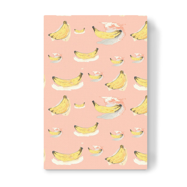 Leinwandbild "Pink Bananas" artboxONE - Essen & Trinken / Obst & Gemüse - Bananen,Bananas,Fruits,Summer,Sommer,Obst,Küche,Kitchen,Modern,Freaky