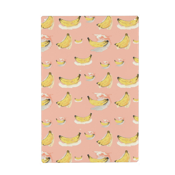 Holzbild "Pink Bananas" artboxONE - Essen & Trinken / Obst & Gemüse - Bananen,Bananas,Fruits,Summer,Sommer,Obst,Küche,Kitchen,Modern,Freaky