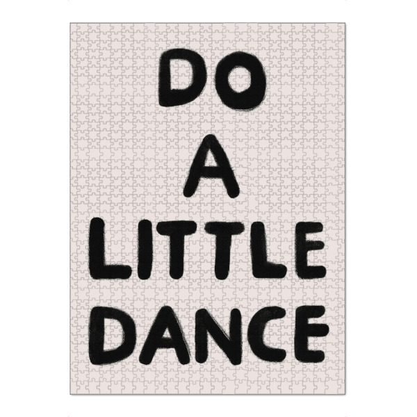 Puzzle Ravensburger "Lass uns tanzen" artboxONE - Typografie,Menschen,Sport / Motivation