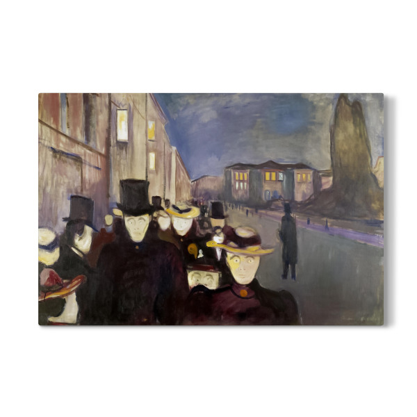 Galerie-Print "Abend auf Karl Johan" 75x50 cm artboxONE