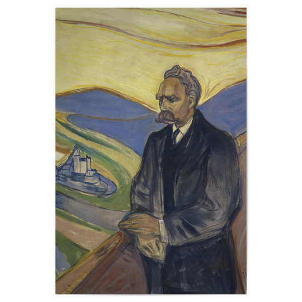 Poster "Friedrich Nietzsche" artboxONE - Für Mama,Für Papa,Männer