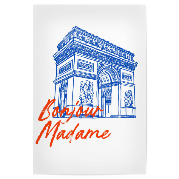 Poster "Arc de Triomphe" artboxONE - Architektur,Städte / Paris