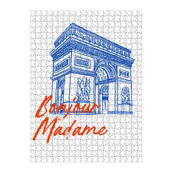 Puzzle Ravensburger "Arc de Triomphe" artboxONE - Architektur,Städte / Paris