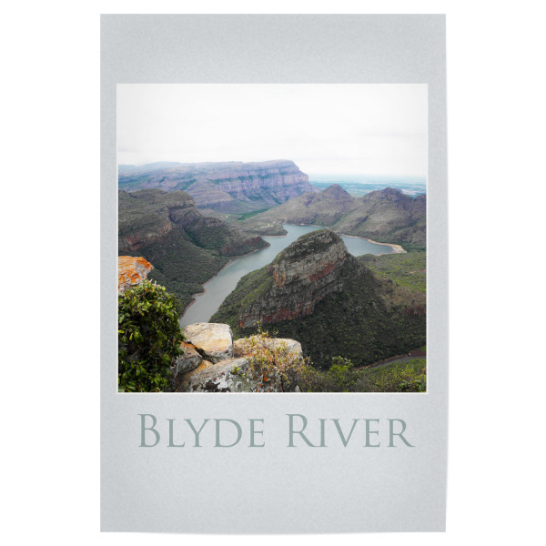 Poster "Blyde River Canyon @ ZA" artboxONE - Natur,Reise,Reise / Afrika,Reise / Länder