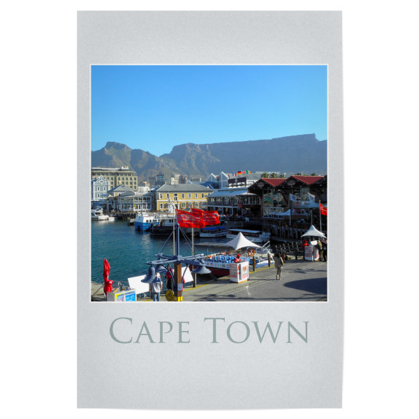 Poster "Tafelberg @ Cape Town" artboxONE - Städte,Reise,Reise / Afrika,Reise / Länder