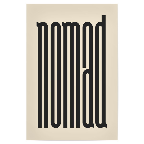 Poster "Nomade" artboxONE - Reise,Essen & Trinken,Reise / Asien
