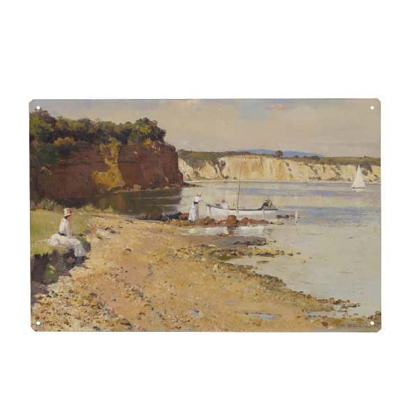 Holzbild "Schlafes Meer" artboxONE - Reise,Reise / Strand und Meer