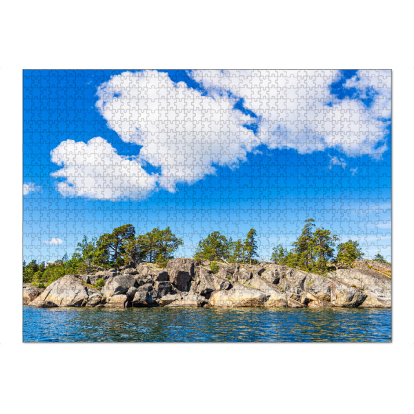 Puzzle Ravensburger "Schärengarten vor Västervik" artboxONE - Natur,Reise,Reise / Strand und Meer,Reise / Länder