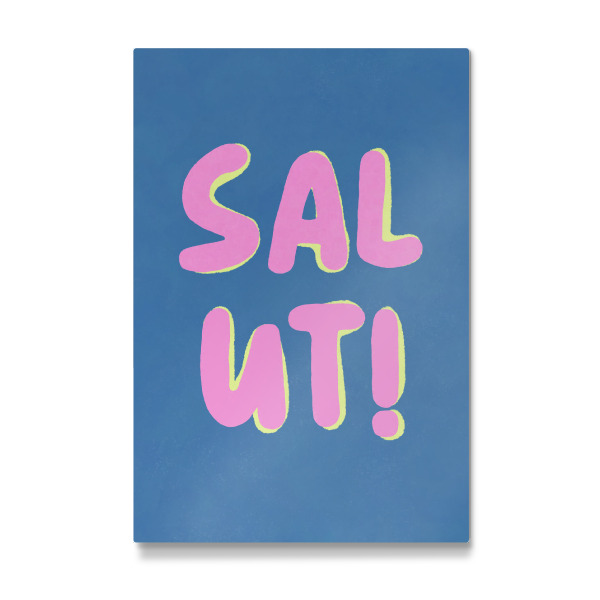 Galerie-Print "Salut, Pink Pop" 75x50 cm artboxONE