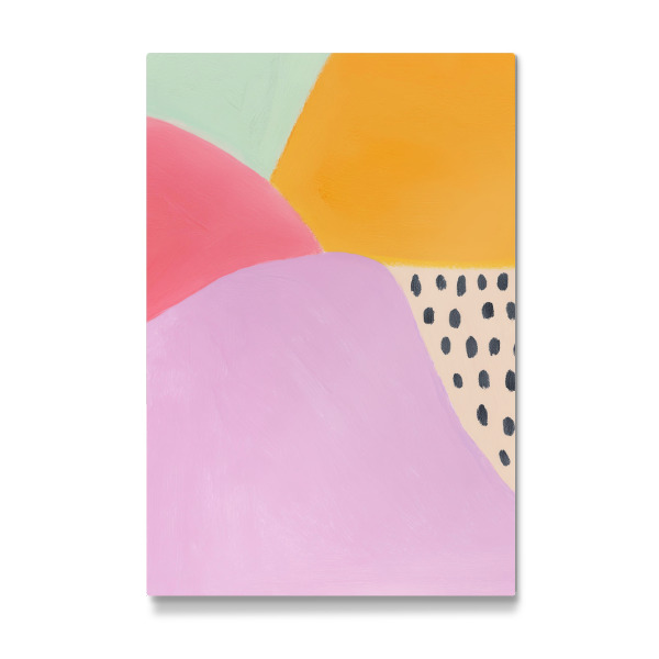 Galerie-Print "Fröhliche Sommer Kleckse" 30x20 cm artboxONE