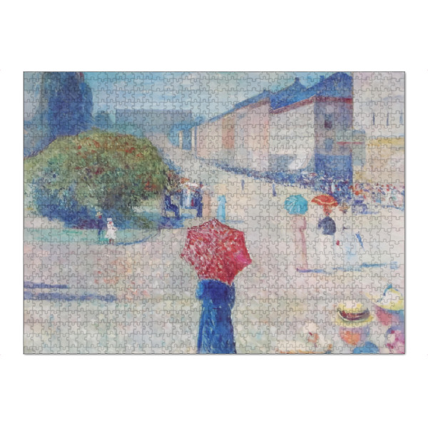 Puzzle Ravensburger "Frühlingstag auf Karl Johan" artboxONE - Reise,Reise / Länder,Für Mama