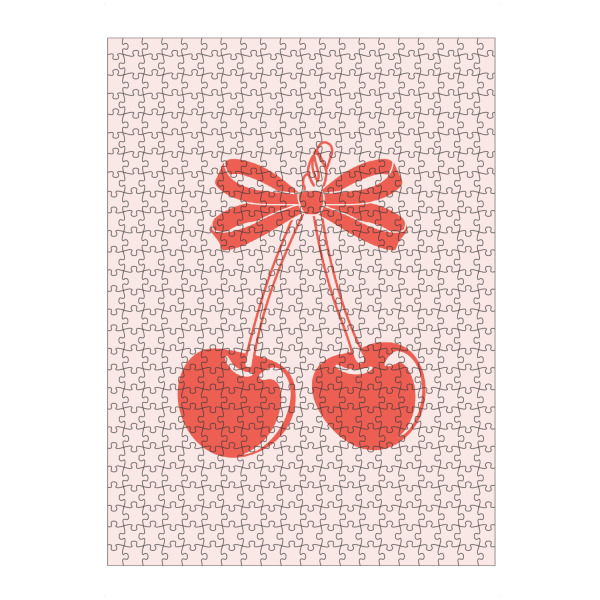 Puzzle Ravensburger "Mit Kirschen gebunden" artboxONE - Essen & Trinken / Obst & Gemüse