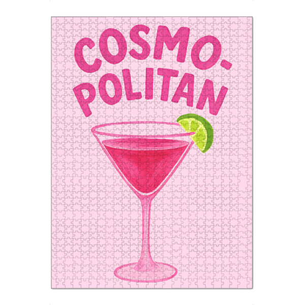 Puzzle Ravensburger "Cosmopolitan - Cocktail" artboxONE - Typografie,Essen & Trinken
