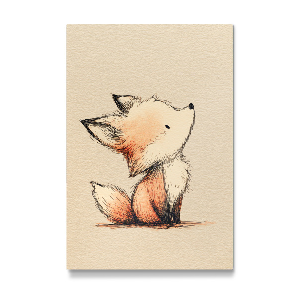 Galerie-Print "Babyfuchs Charme" 30x20 cm artboxONE