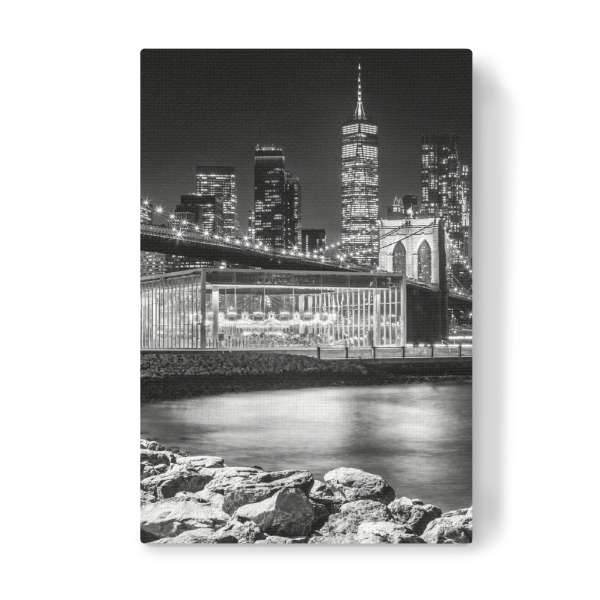 Leinwandbild "NYC Impression | Monochrom" artboxONE - Städte,Städte / New York,Reise,Schwarzweiß,Architektur