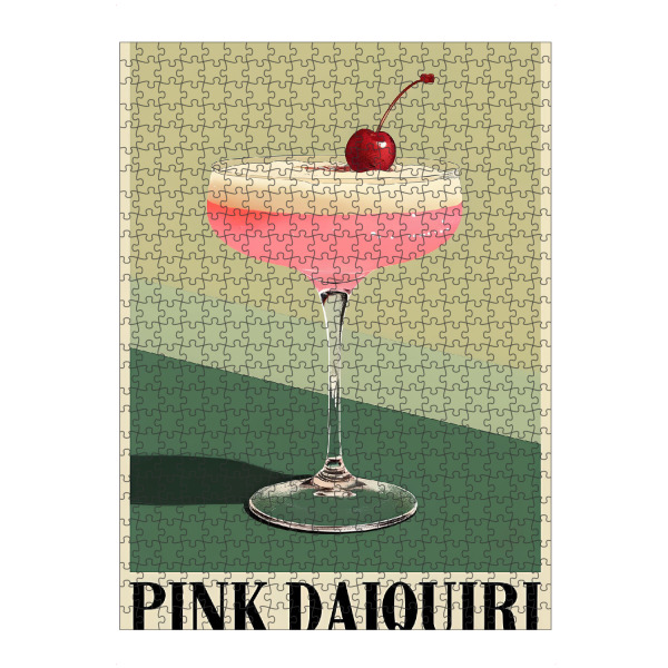 Puzzle Ravensburger "Pink Daiquiri Cocktail" artboxONE - Essen & Trinken,Abstrakt