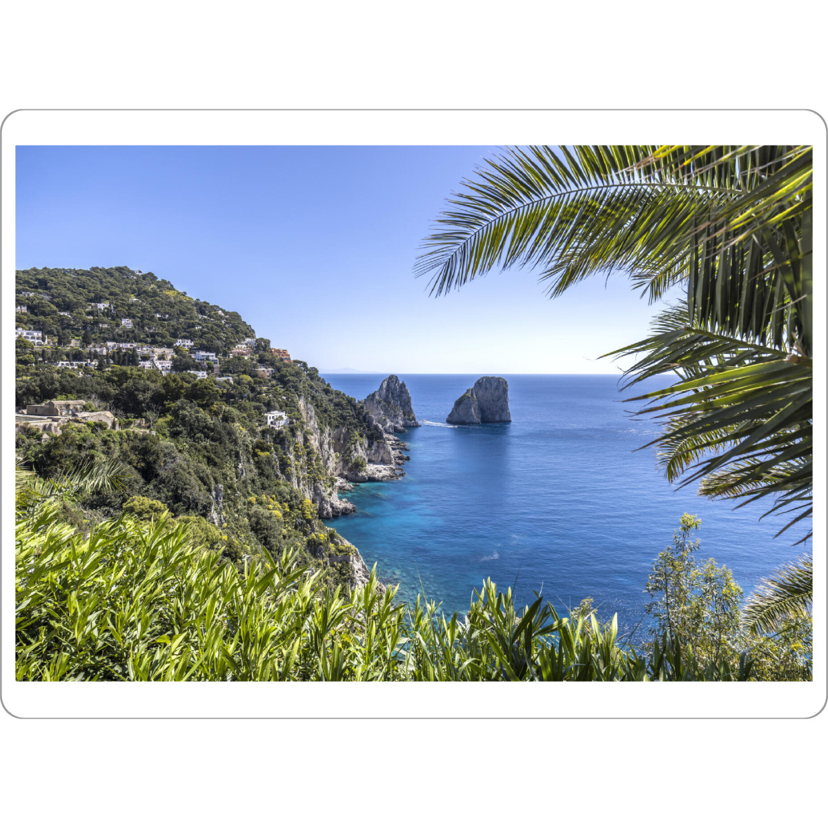 Tischset "Faraglioni Felsen auf Capri" artboxONE - Natur,Reise,Reise / Strand und Meer