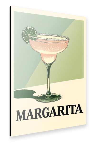 Alu-Dibond "Margarita Cocktail Z" 30x20 cm artboxONE
