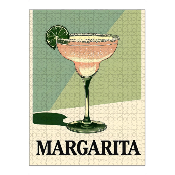 Puzzle Ravensburger "Margarita Cocktail Z" artboxONE - Essen & Trinken,Abstrakt