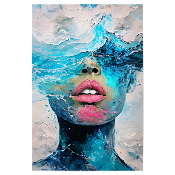 Poster 30x20 cm "Lebendiger abstrakter Gemälde" artboxONE - Natur,Abstrakt,Fashion