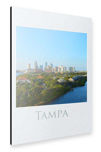 Alu-Dibond "Tampa Bay @ Florida" 30x20 cm artboxONE