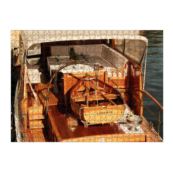 Puzzle Ravensburger "Royal" artboxONE - Städte / Berlin,Reise,Essen & Trinken,Liebe - Schiff,Berlin,Spree - Bild schiff