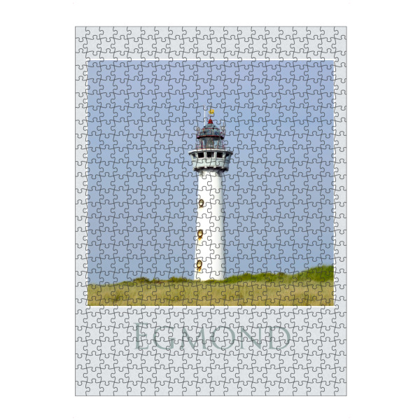 Puzzle Ravensburger "The Egmond Lighthouse" artboxONE - Reise,Architektur,Reise / Strand und Meer,Reise / Länder