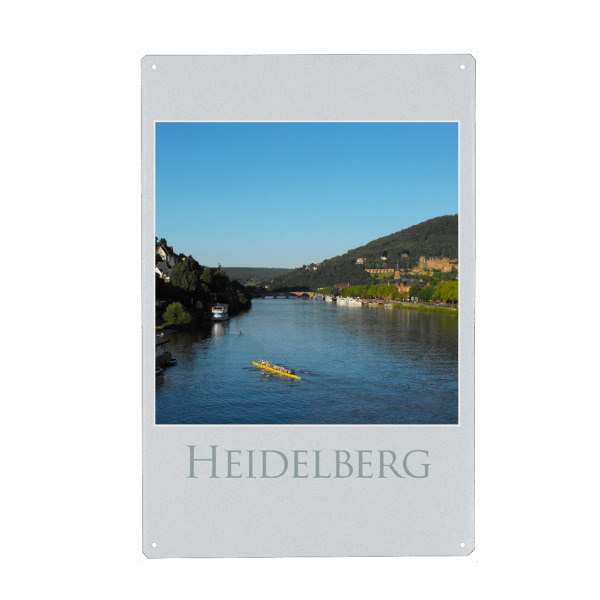 Holzbild "Heidelberg a. Neckar" artboxONE - Städte,Reise,Architektur,Reise / Länder